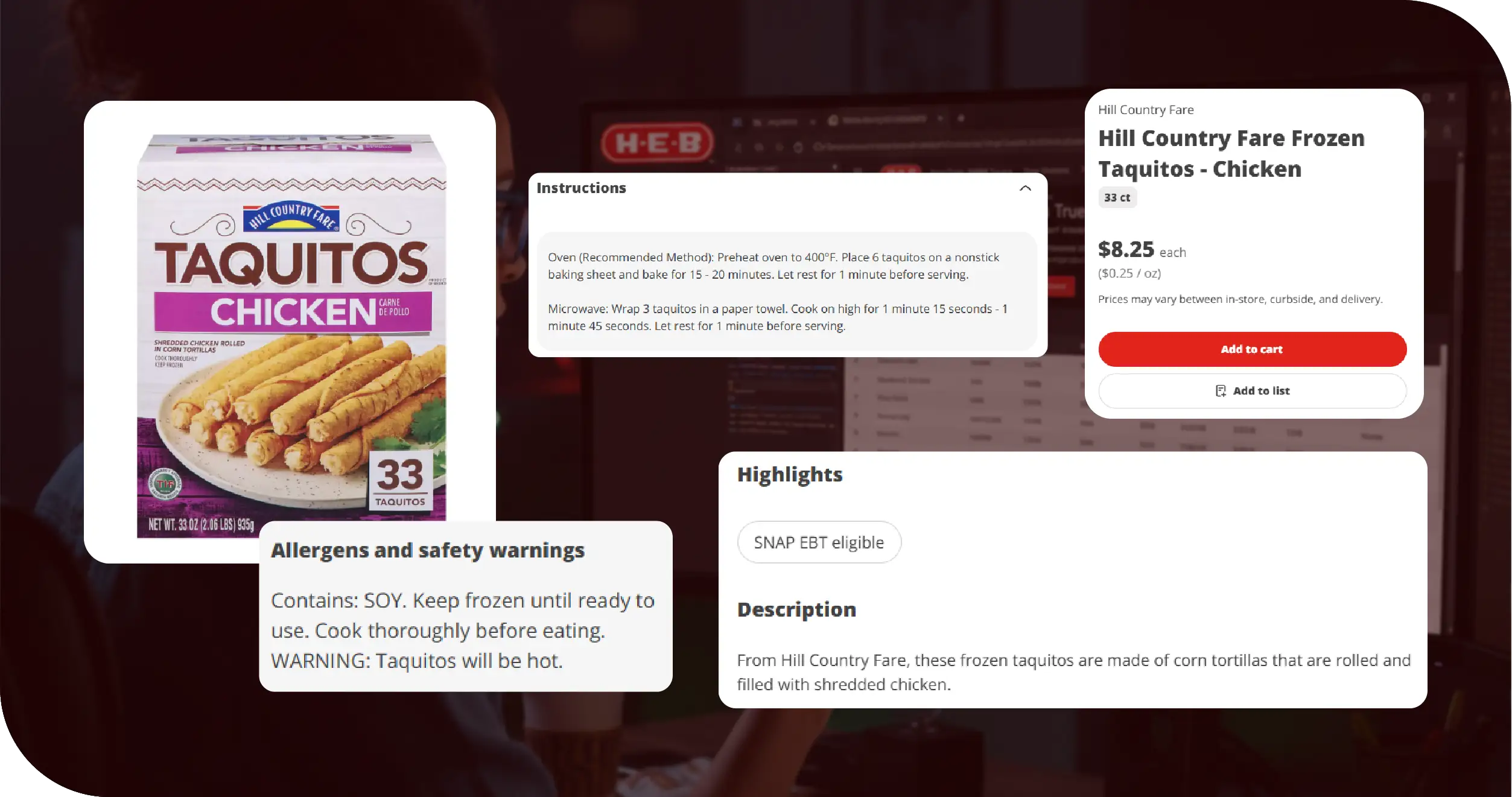 H-E-B Grocery USA Key Solutions